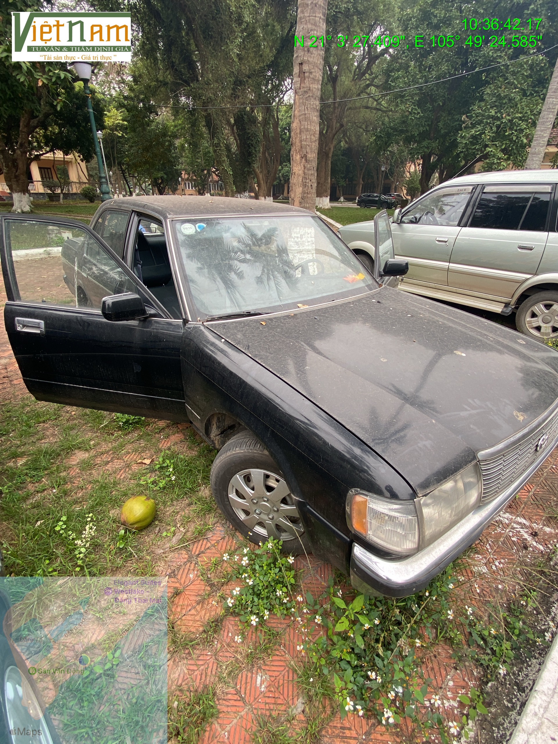 Xe ô tô hiệu Toyota Crow 2.2BKS: 80B-1535 của Văn phòng Trung ương Đảng -  Lạc Việt Auction